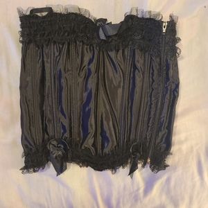 2XL Black Corset